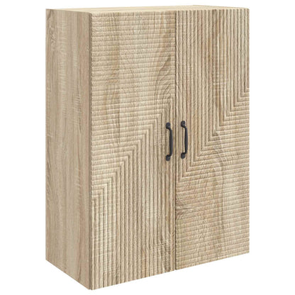 vidaXL Wall-Mounted Cabinet Sonoma Oak 66 x 34.5 x 90 cm