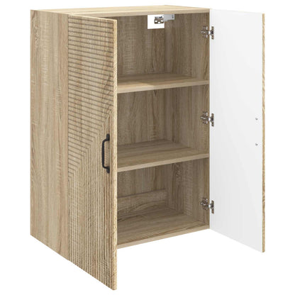 vidaXL Wall-Mounted Cabinet Sonoma Oak 66 x 34.5 x 90 cm