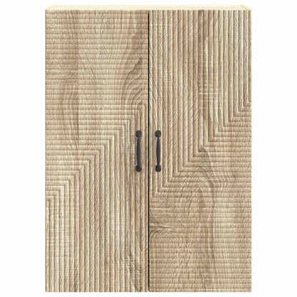 vidaXL Wall-Mounted Cabinet Sonoma Oak 66 x 34.5 x 90 cm