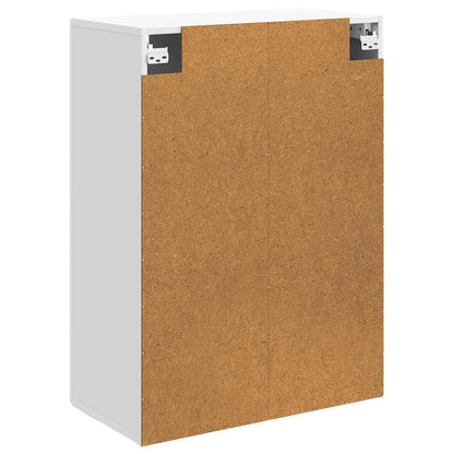 vidaXL Wall-Mounted Cabinet High Gloss White 66 x 34.5 x 90 cm