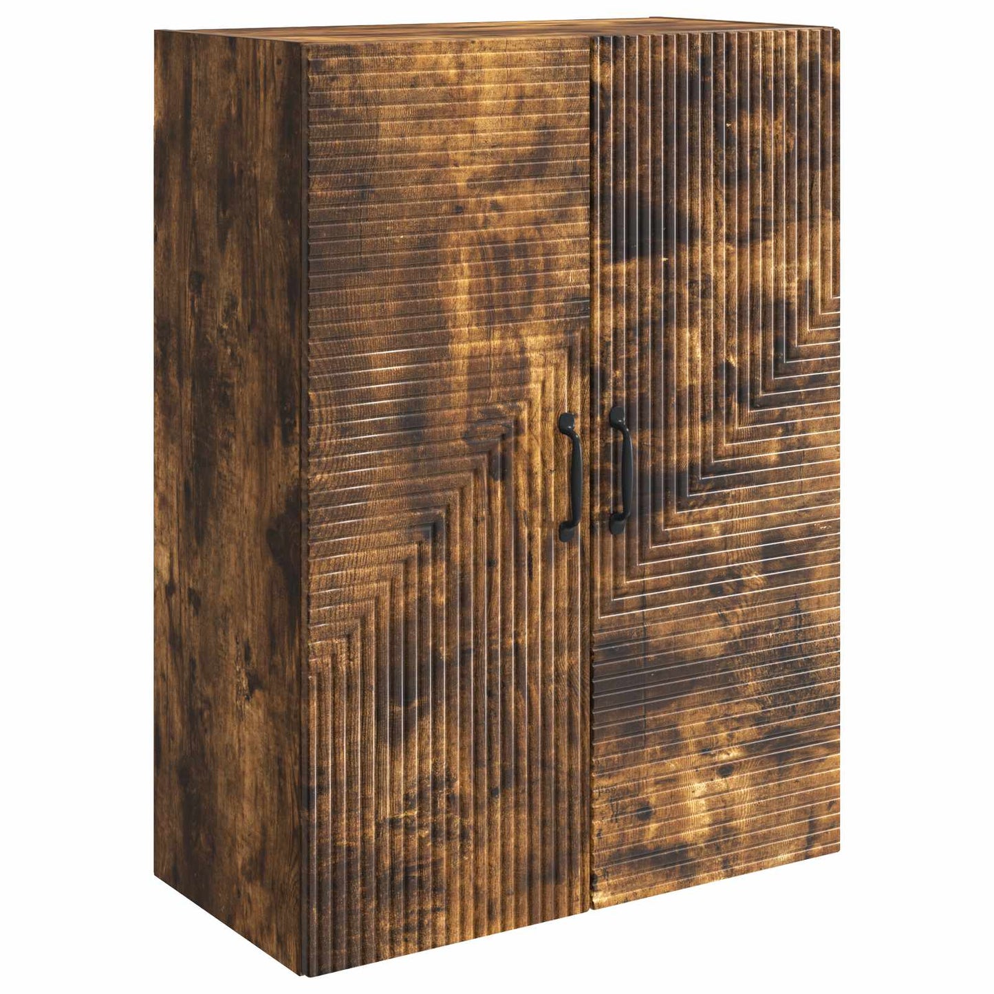 vidaXL Wall-Mounted Cabinet Smoked Oak 66 x 34.5 x 90 cm