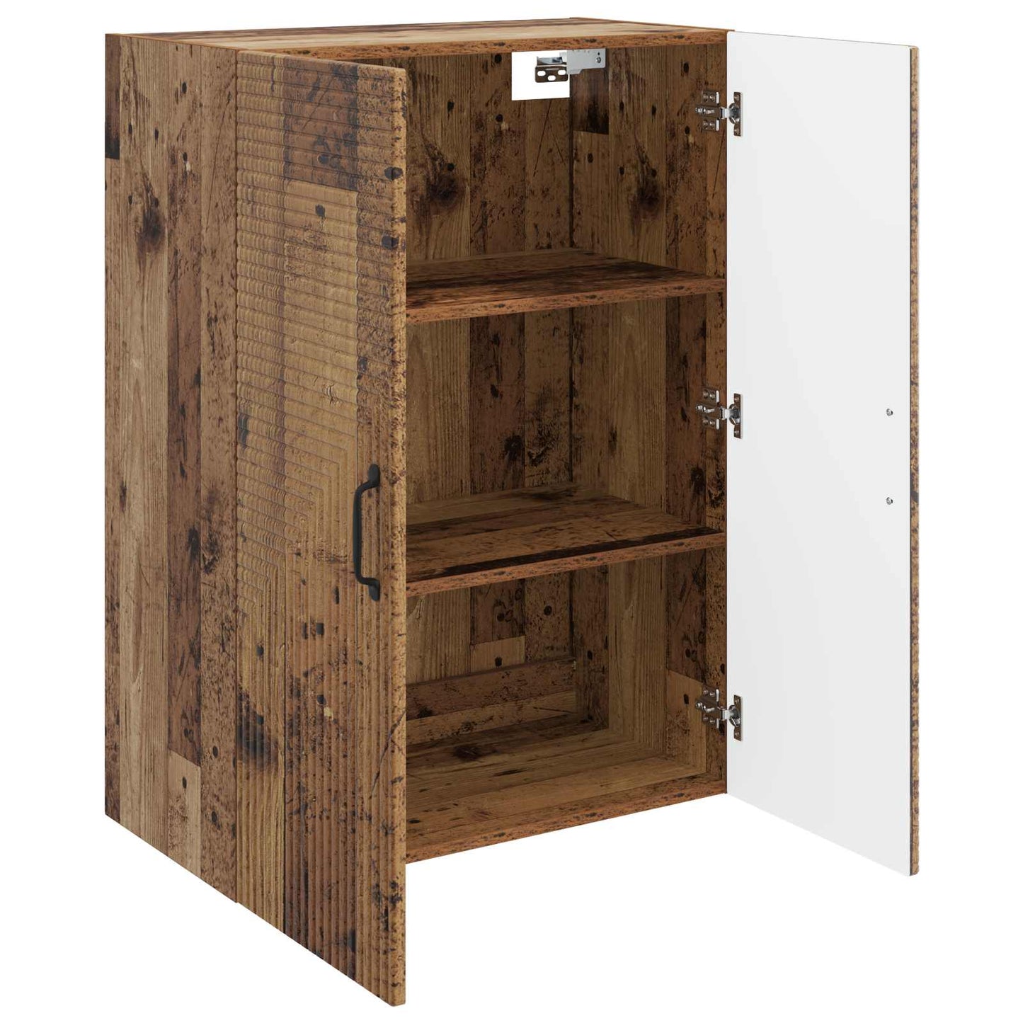 vidaXL Wall-Mounted Cabinet Old Wood 66 x 34.5 x 90 cm Engineered Wood