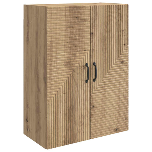 vidaXL Wall-Mounted Cabinet Artisan Oak 66 x 34.5 x 90 cm