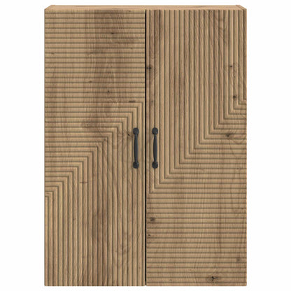 vidaXL Wall-Mounted Cabinet Artisan Oak 66 x 34.5 x 90 cm