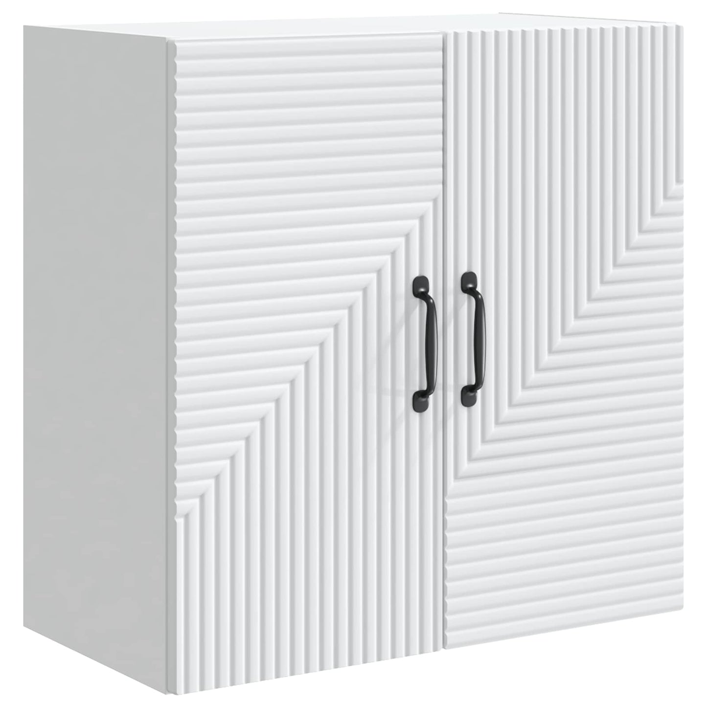 vidaXL Wall-Mounted Cabinet White 59 x 31 x 60 cm Engineered Wood