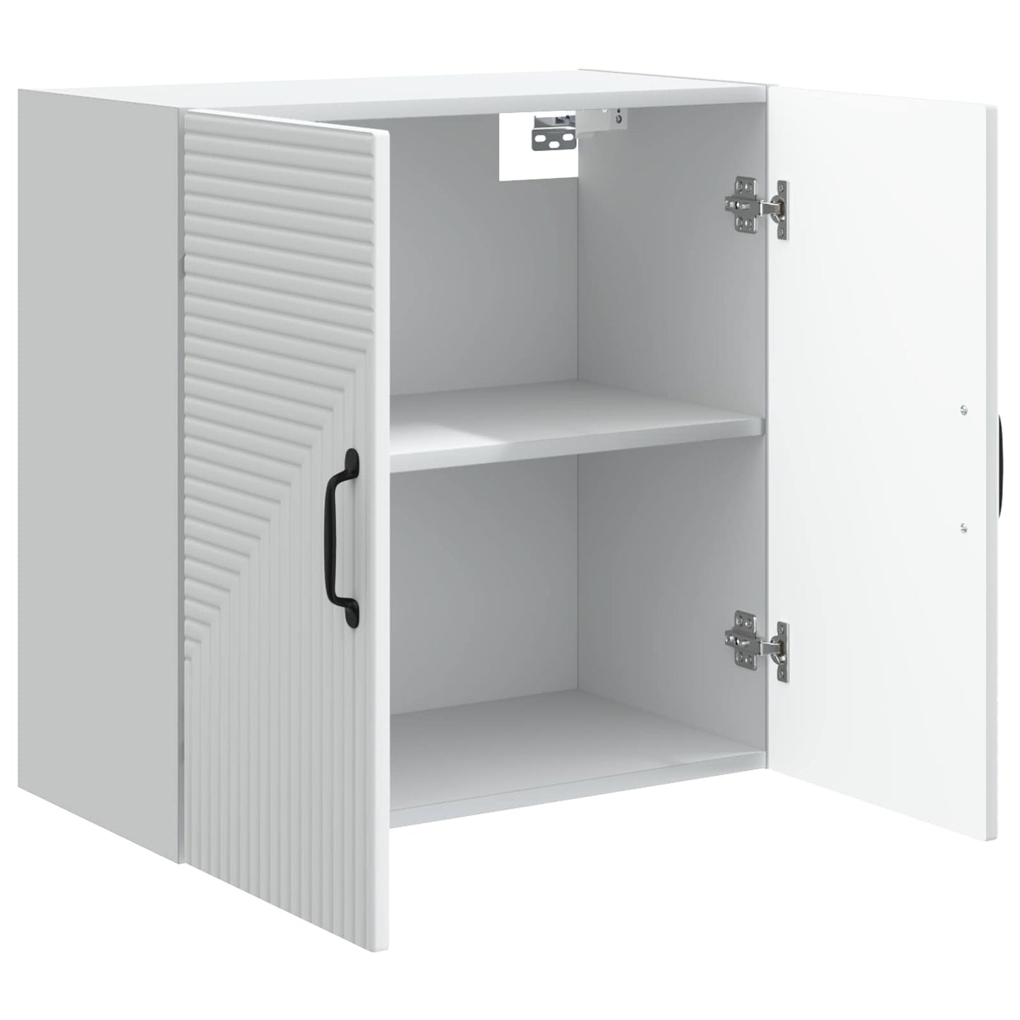 vidaXL Wall-Mounted Cabinet White 59 x 31 x 60 cm Engineered Wood