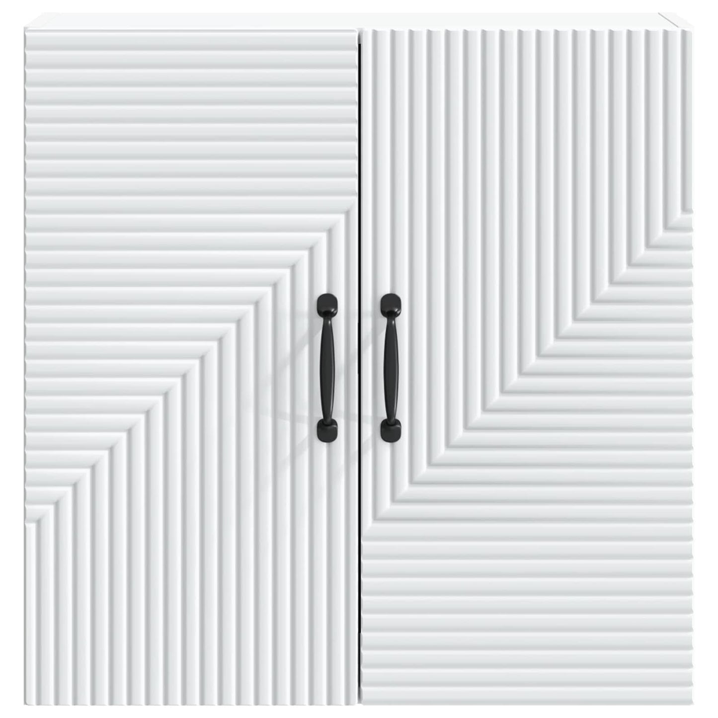 vidaXL Wall-Mounted Cabinet White 59 x 31 x 60 cm Engineered Wood