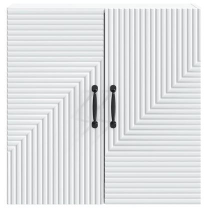 vidaXL Wall-Mounted Cabinet White 59 x 31 x 60 cm Engineered Wood