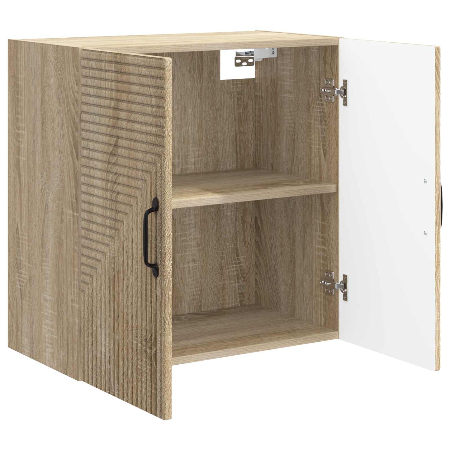 vidaXL Wall-Mounted Cabinet Sonoma Oak 59 x 31 x 60 cm Engineered Wood