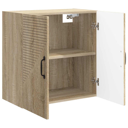 vidaXL Wall-Mounted Cabinet Sonoma Oak 59 x 31 x 60 cm Engineered Wood
