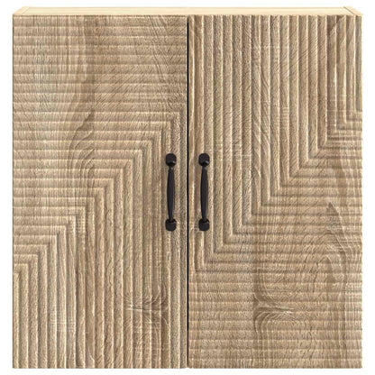 vidaXL Wall-Mounted Cabinet Sonoma Oak 59 x 31 x 60 cm Engineered Wood
