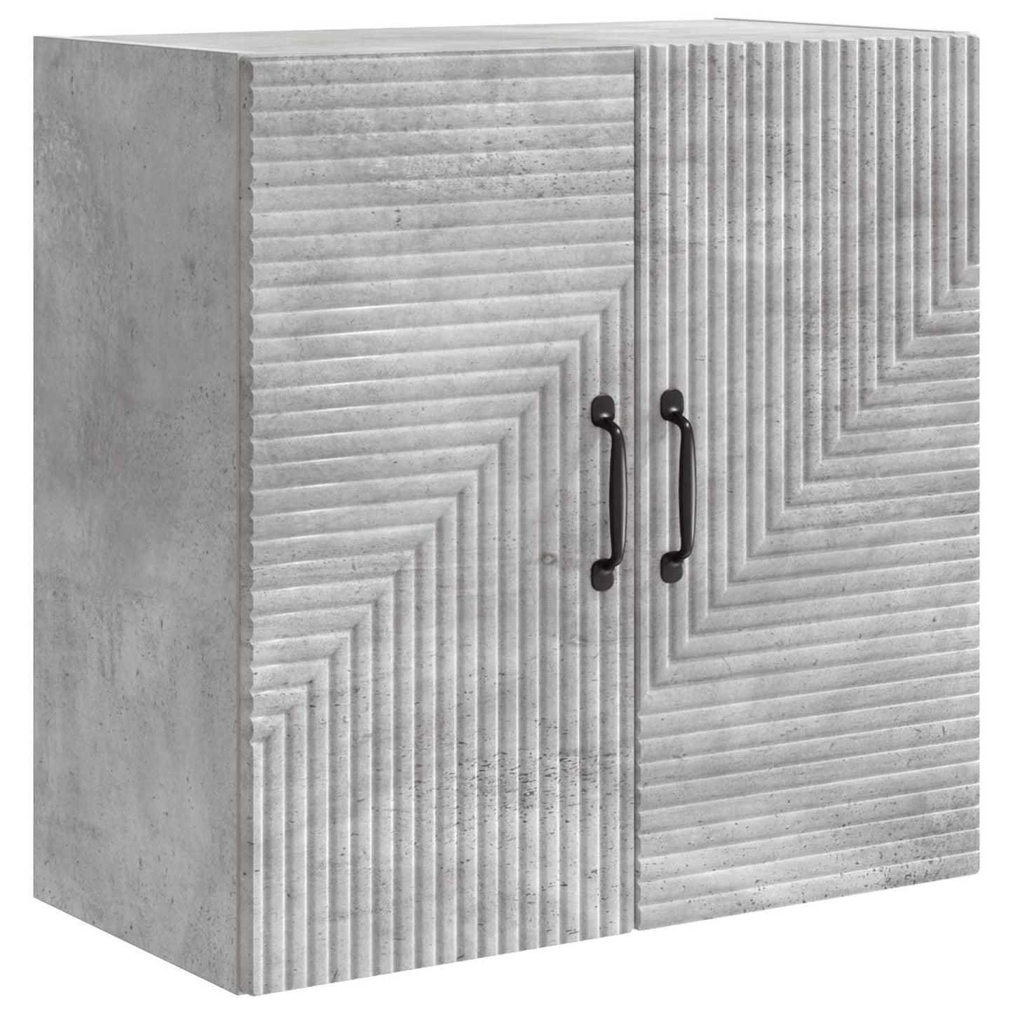 vidaXL Wall-Mounted Cabinet Concrete Grey 59 x 31 x 60 cm