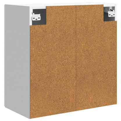 vidaXL Wall-Mounted Cabinet High Gloss White 59 x 31 x 60 cm