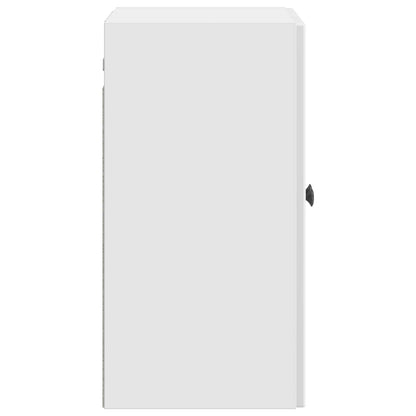 vidaXL Wall-Mounted Cabinet High Gloss White 59 x 31 x 60 cm