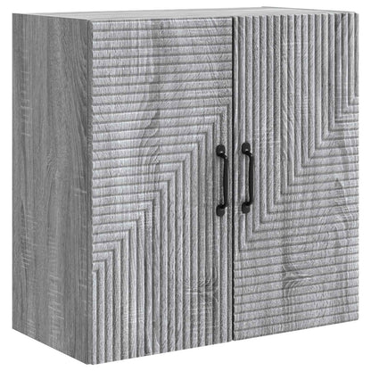 vidaXL Wall-Mounted Cabinet Grey Sonoma 59 x 31 x 60 cm