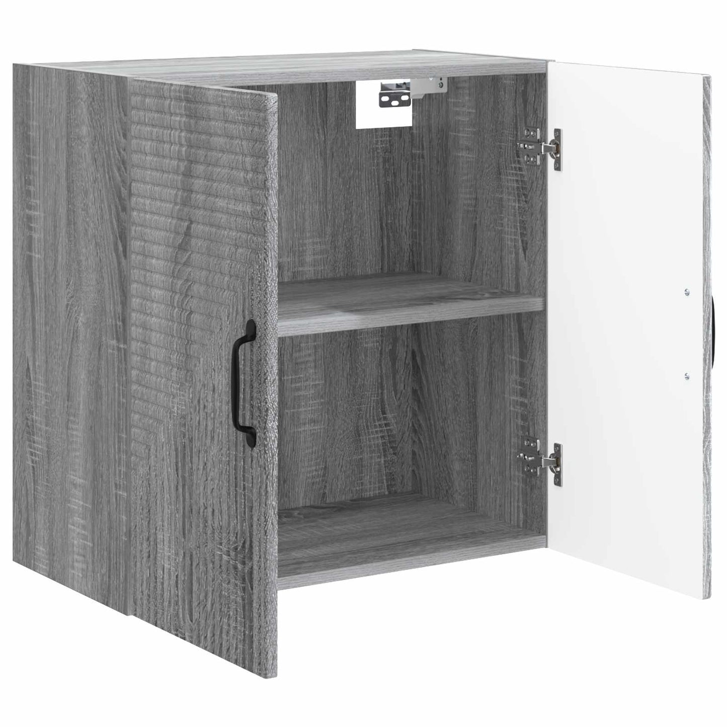 vidaXL Wall-Mounted Cabinet Grey Sonoma 59 x 31 x 60 cm