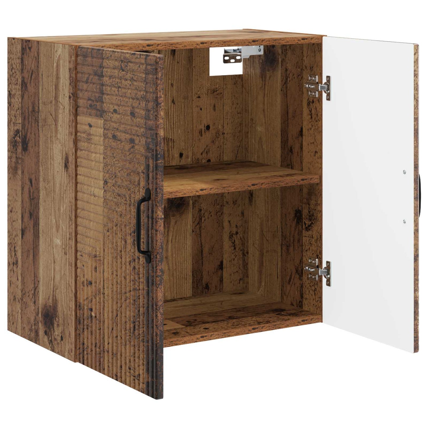 vidaXL Wall-Mounted Cabinet Old Wood 59 x 31 x 60 cm Engineered Wood