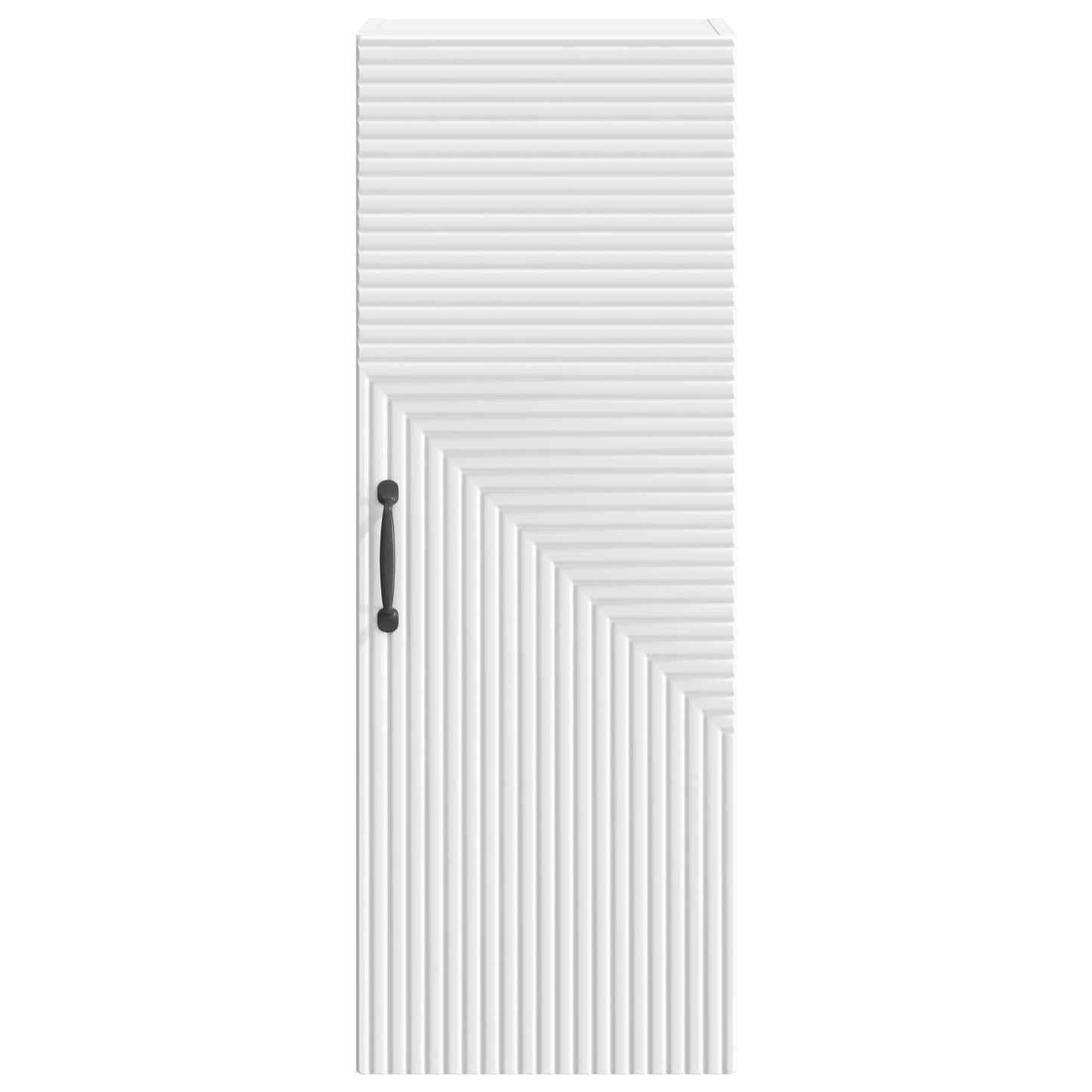vidaXL Wall-Mounted Cabinet White 33 x 34.5 x 90 cm Engineered Wood