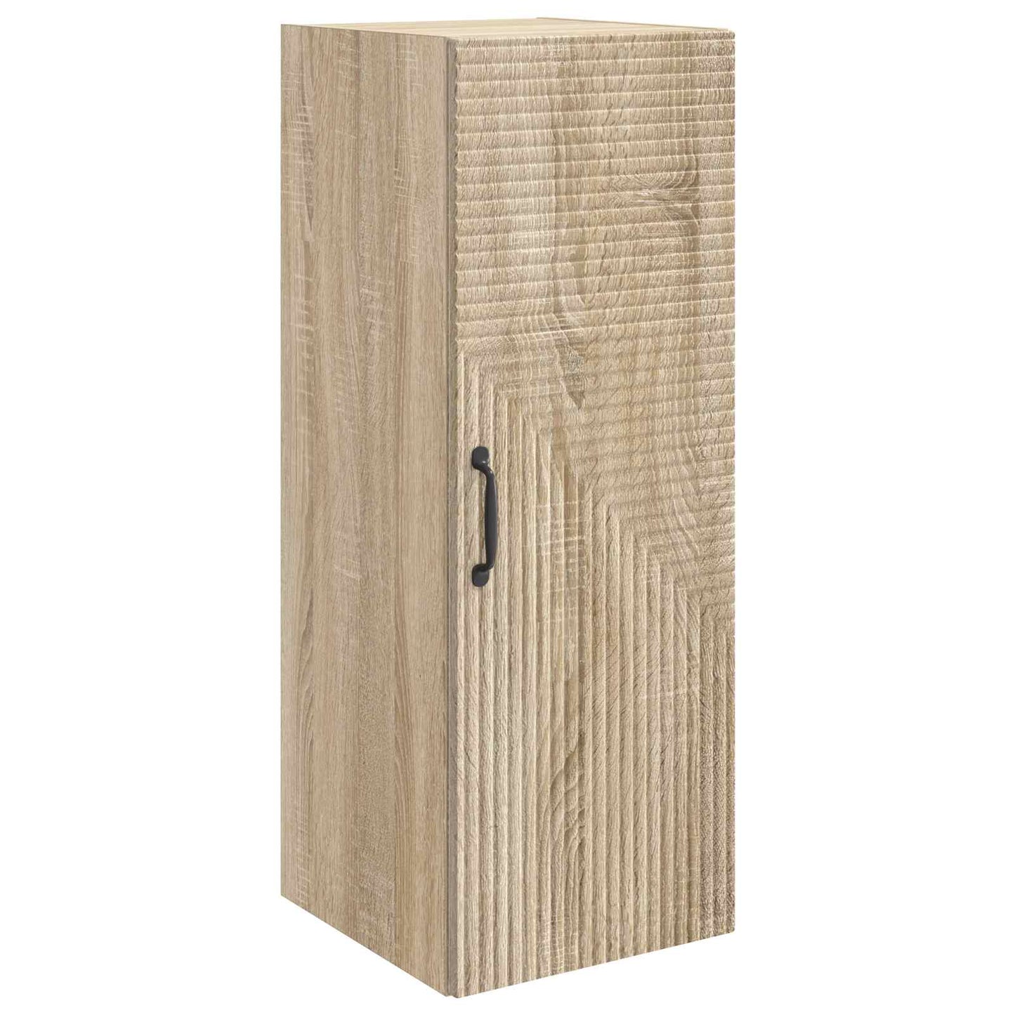 vidaXL Wall-Mounted Cabinet Sonoma Oak 33 x 34.5 x 90 cm