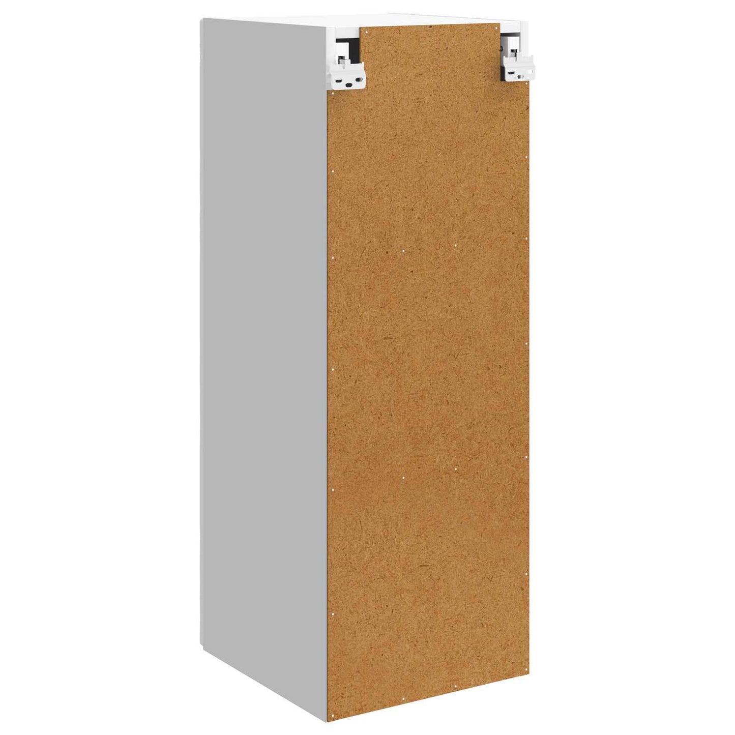 vidaXL Wall-Mounted Cabinet High Gloss White 33 x 34.5 x 90 cm