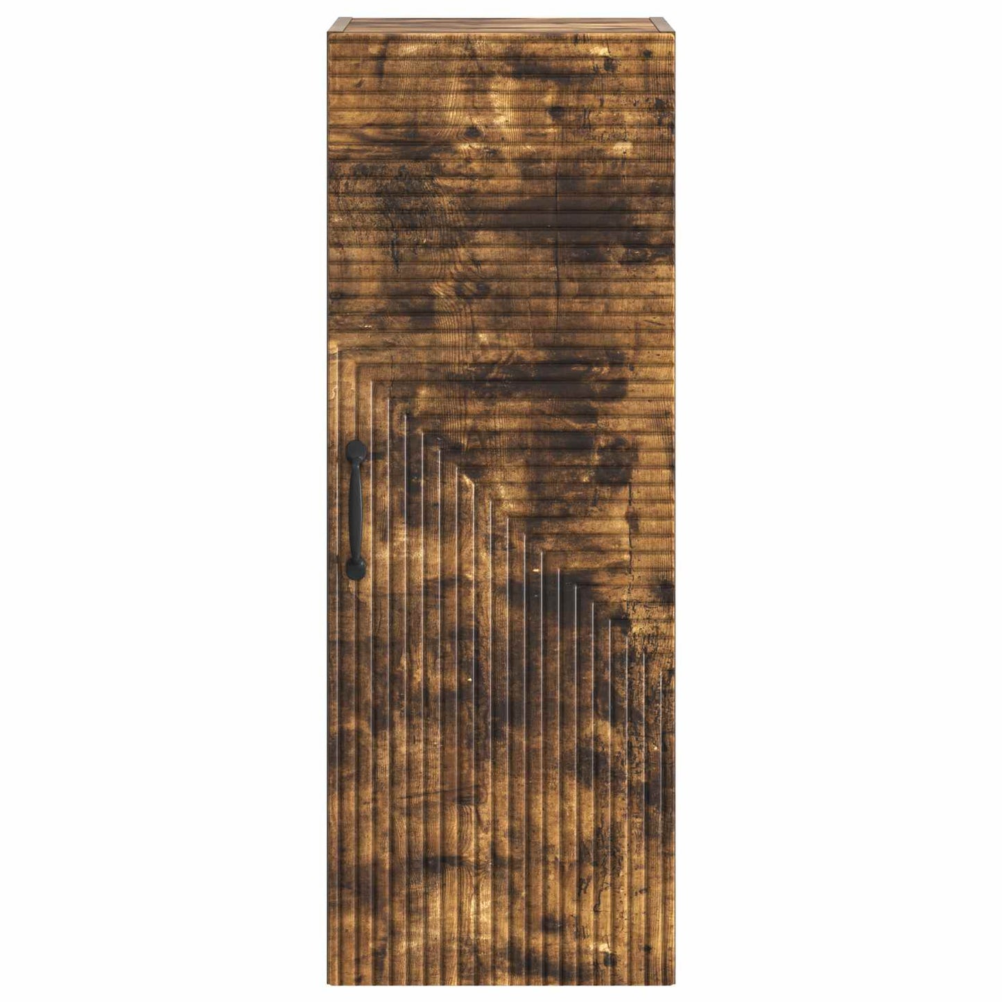 vidaXL Wall-Mounted Cabinet Smoked Oak 33 x 34.5 x 90 cm
