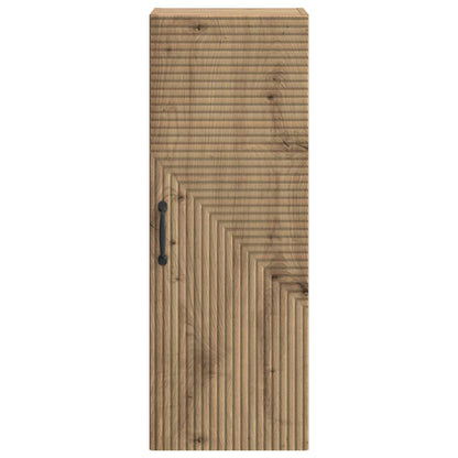 vidaXL Wall-Mounted Cabinet Artisan Oak 33 x 34.5 x 90 cm