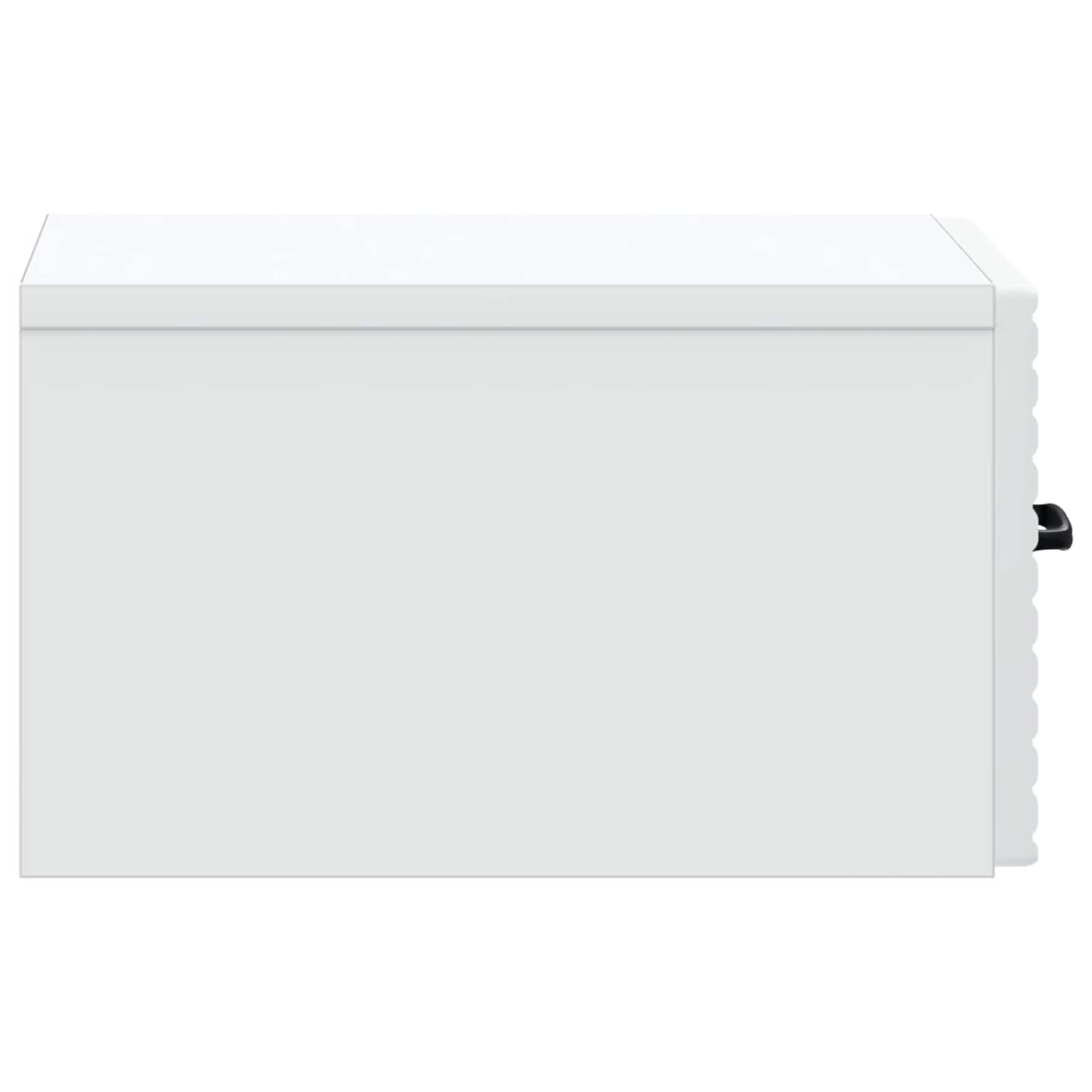 vidaXL Wall-Mounted Bedside Cabinet 2 pcs White 34.5 x 33 x 20 cm