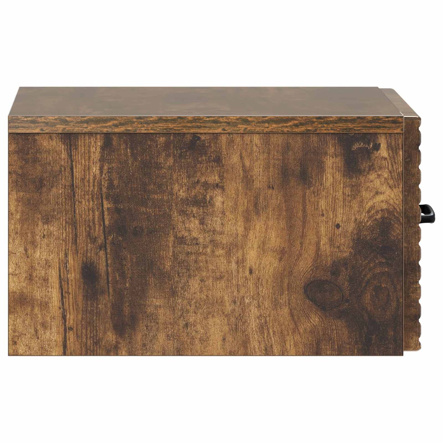 vidaXL Wall-Mounted Bedside Cabinet 2 pcs Smoked Oak 34.5 x 33 x 20 cm