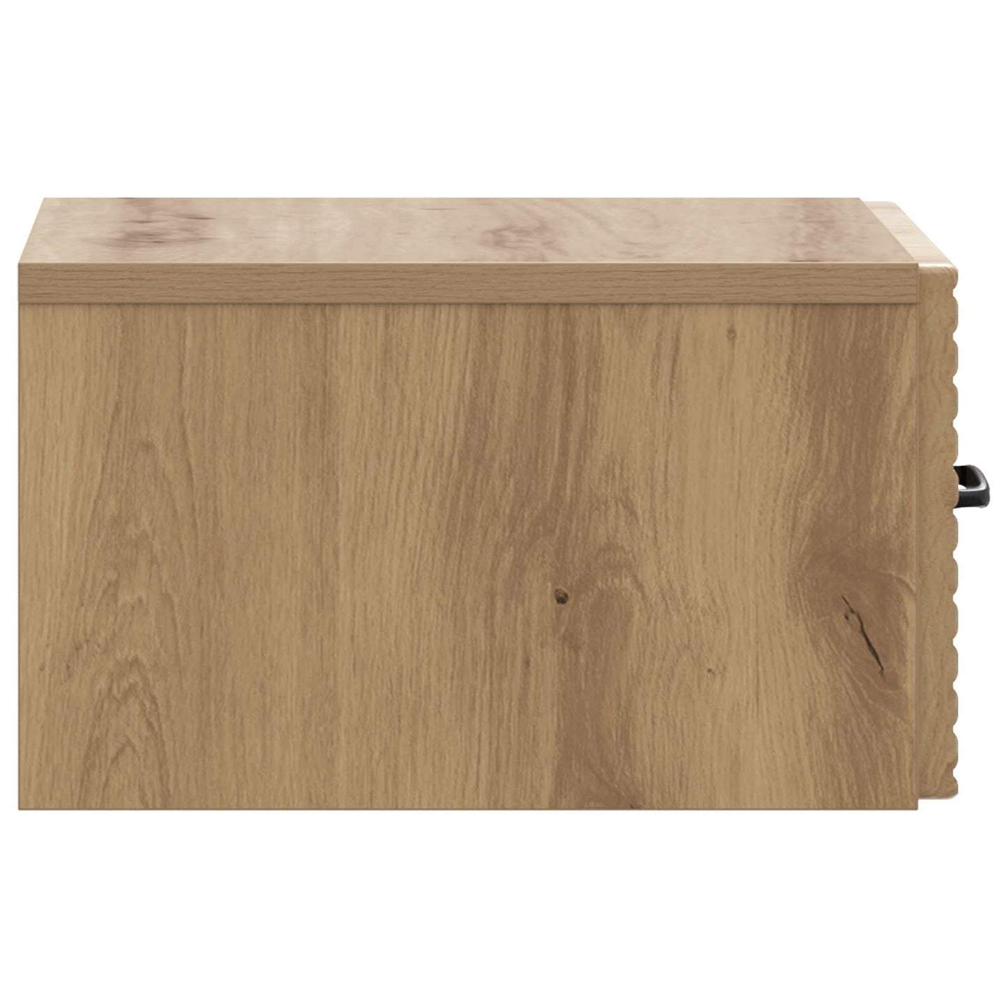 vidaXL Wall-Mounted Bedside Cabinet Artisan Oak 34.5 x 33 x 20 cm