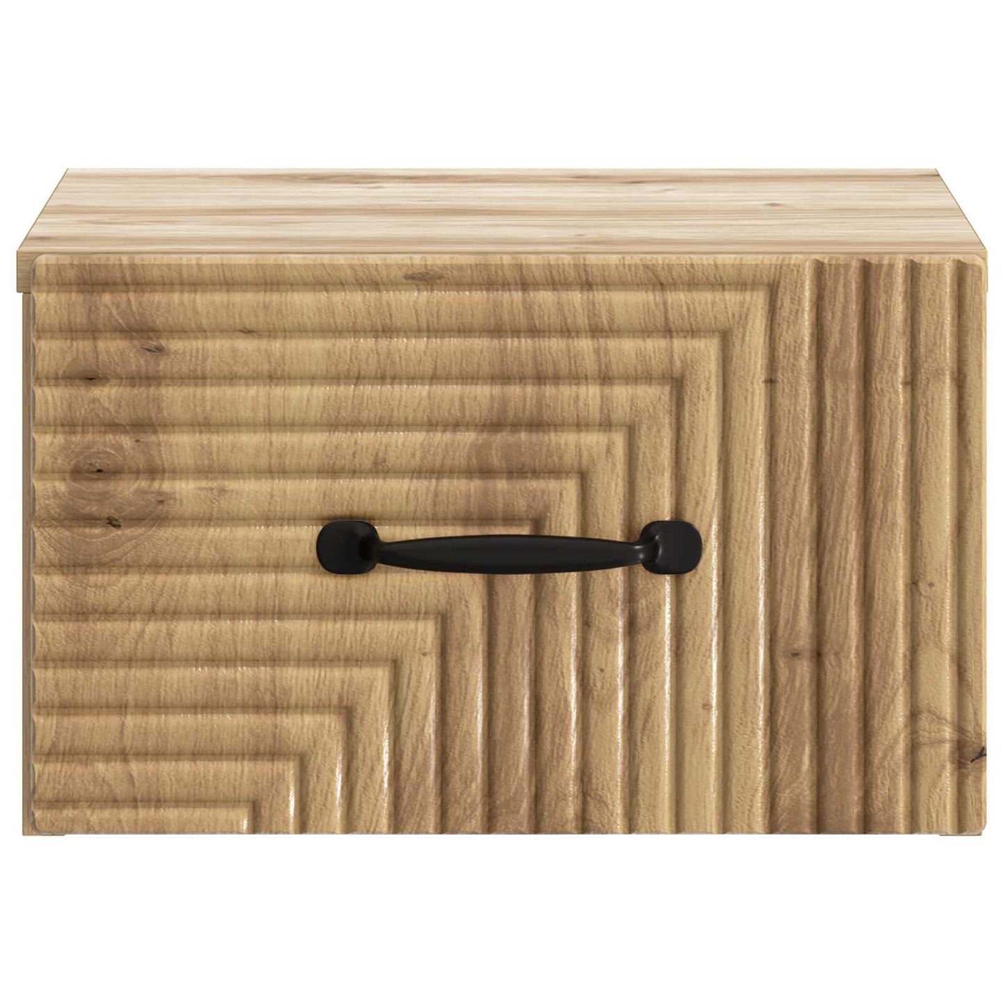 vidaXL Wall-Mounted Bedside Cabinet 2 pcs Artisan Oak