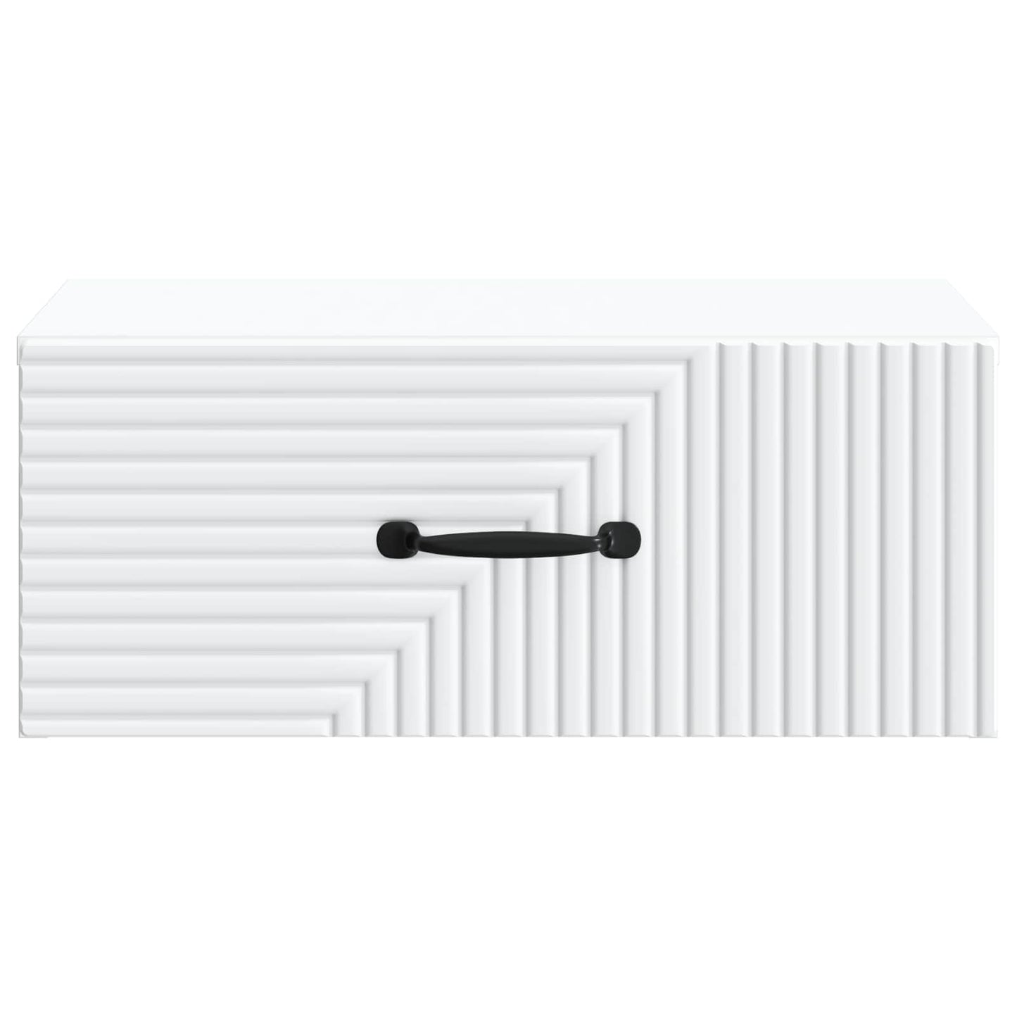 vidaXL Wall-Mounted Bedside Cabinet 2 pcs White 49 x 34.5 x 20 cm