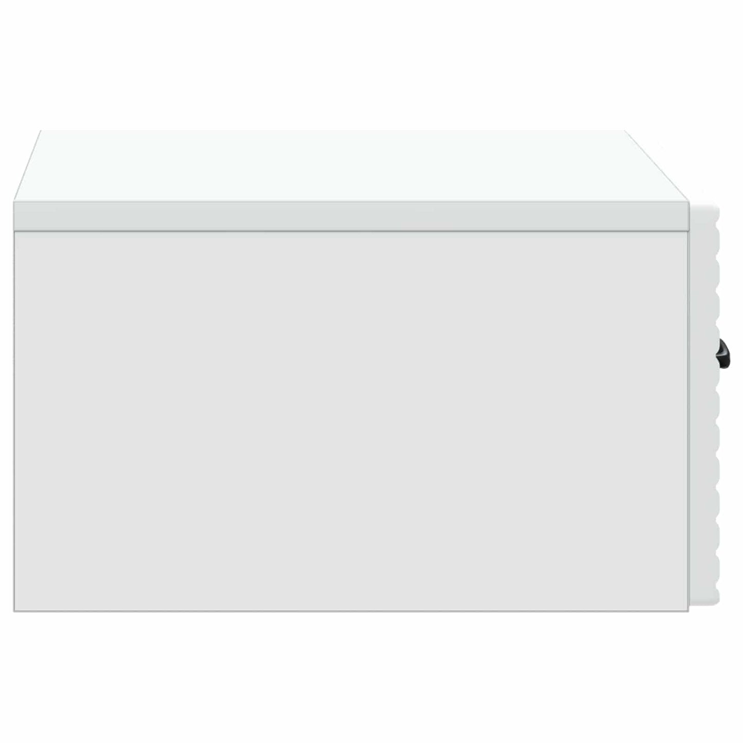 vidaXL Wall-Mounted Bedside Cabinet 2 pcs White 49 x 34.5 x 20 cm