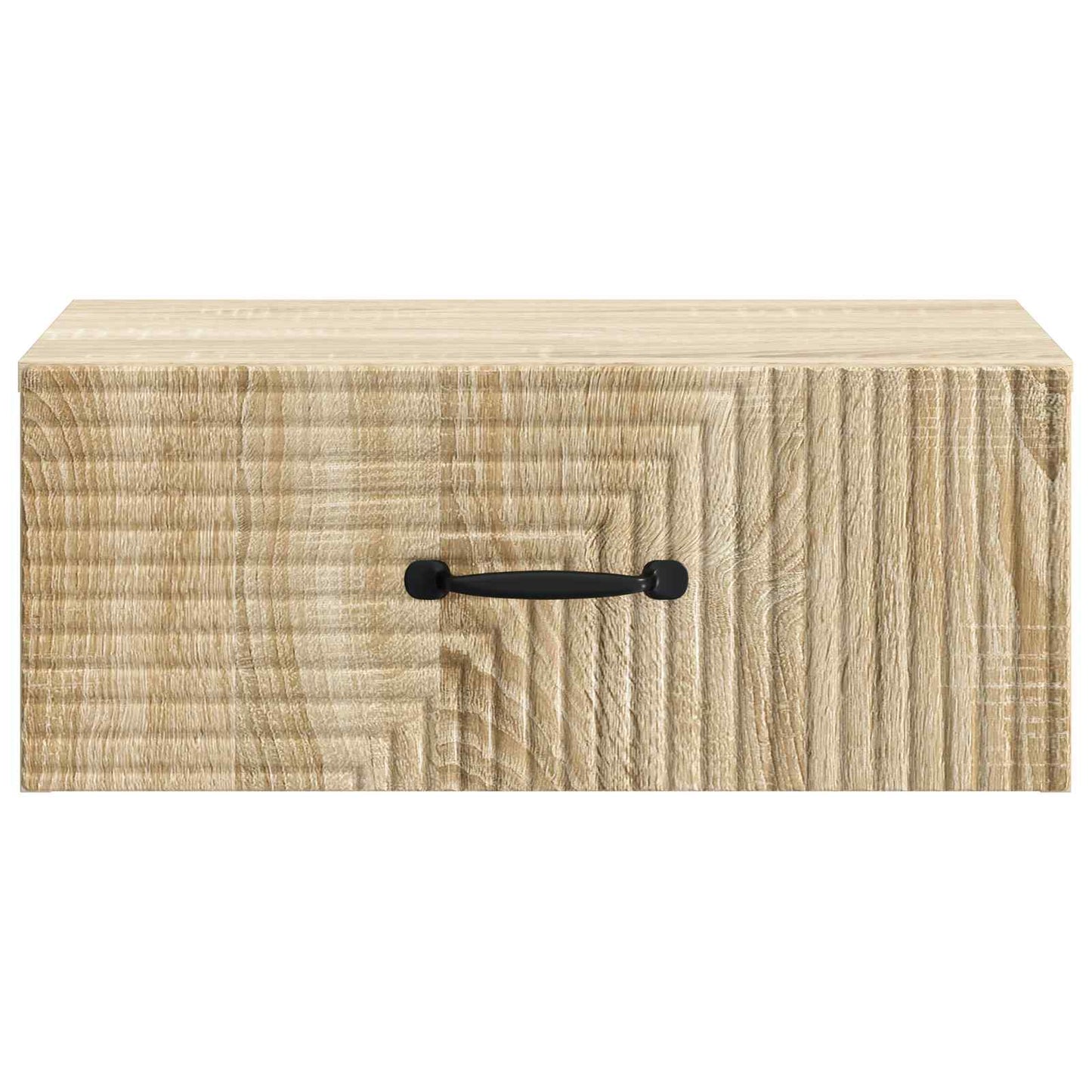 vidaXL Wall-Mounted Bedside Cabinet 2 pcs Sonoma Oak 49 x 34.5 x 20 cm