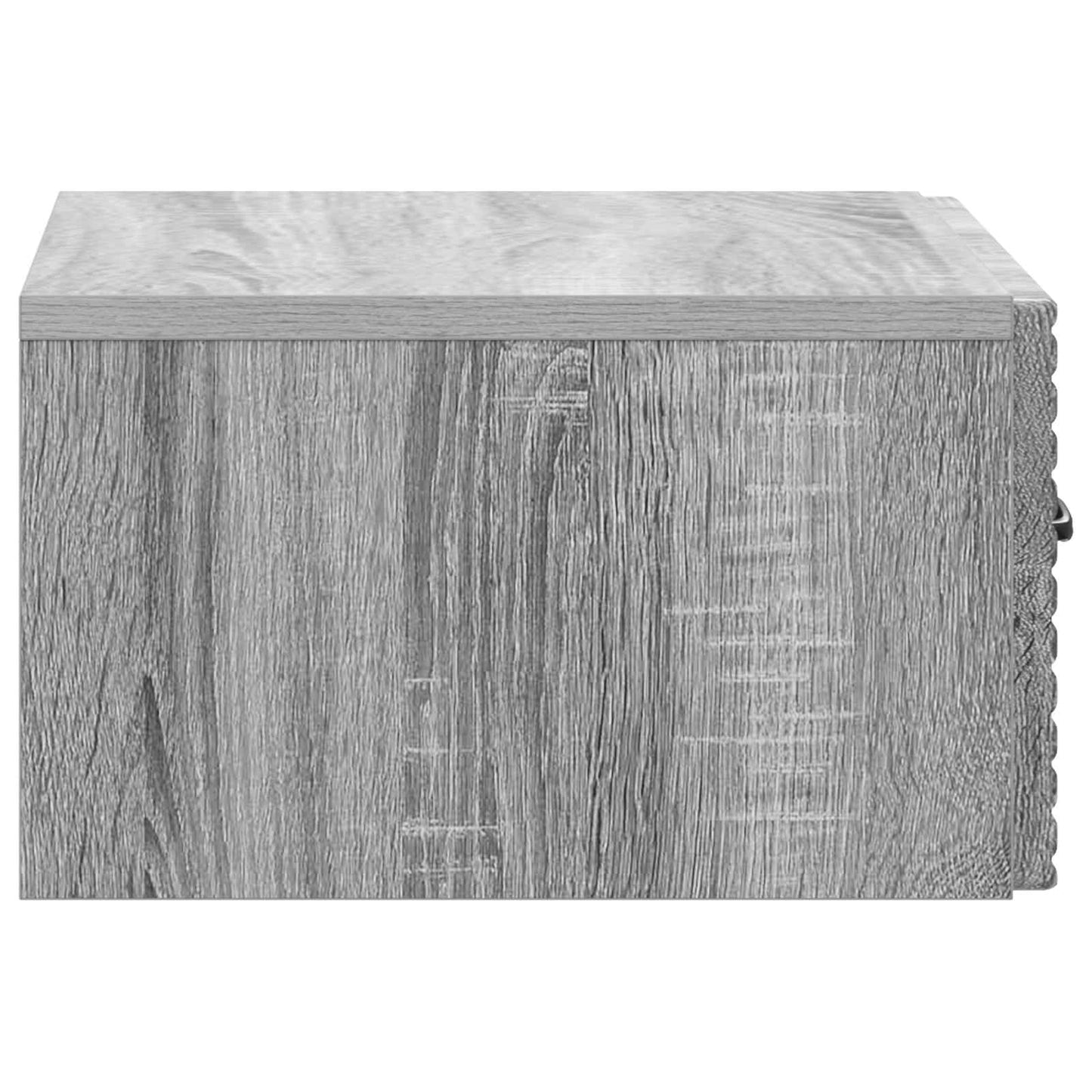 vidaXL Wall-Mounted Bedside Cabinet 2 pcs Grey Sonoma Engineered Wood
