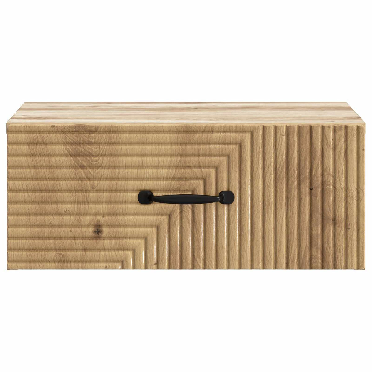 vidaXL Wall-Mounted Bedside Cabinet Artisan Oak 49 x 34.5 x 20 cm