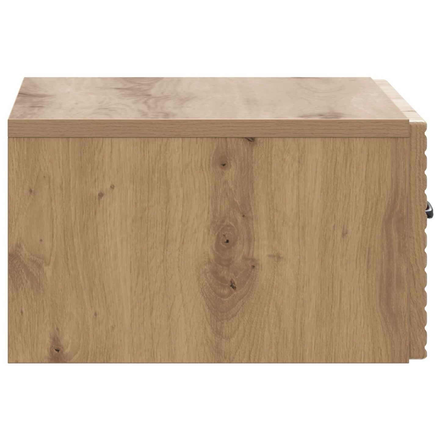 vidaXL Wall-Mounted Bedside Cabinet Artisan Oak 49 x 34.5 x 20 cm