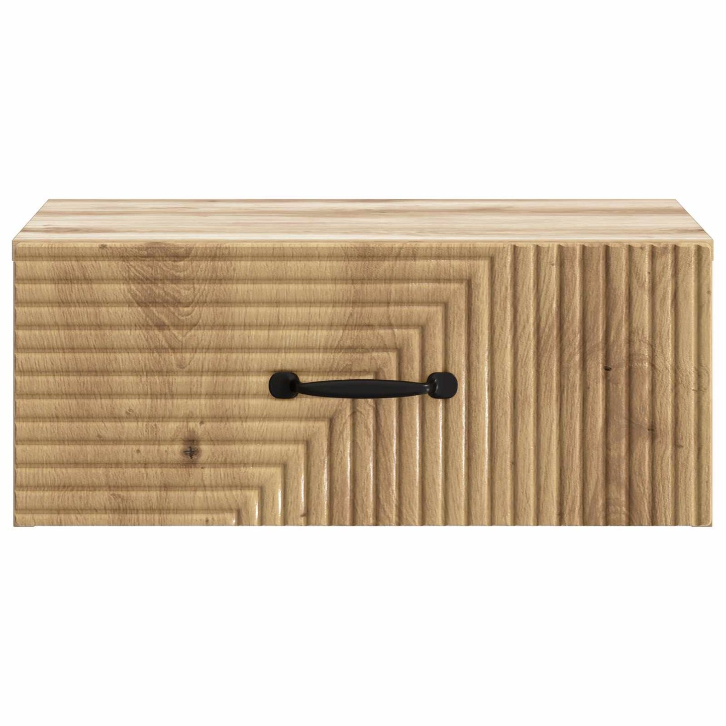 vidaXL Wall-Mounted Bedside Cabinet 2 pcs Artisan Oak