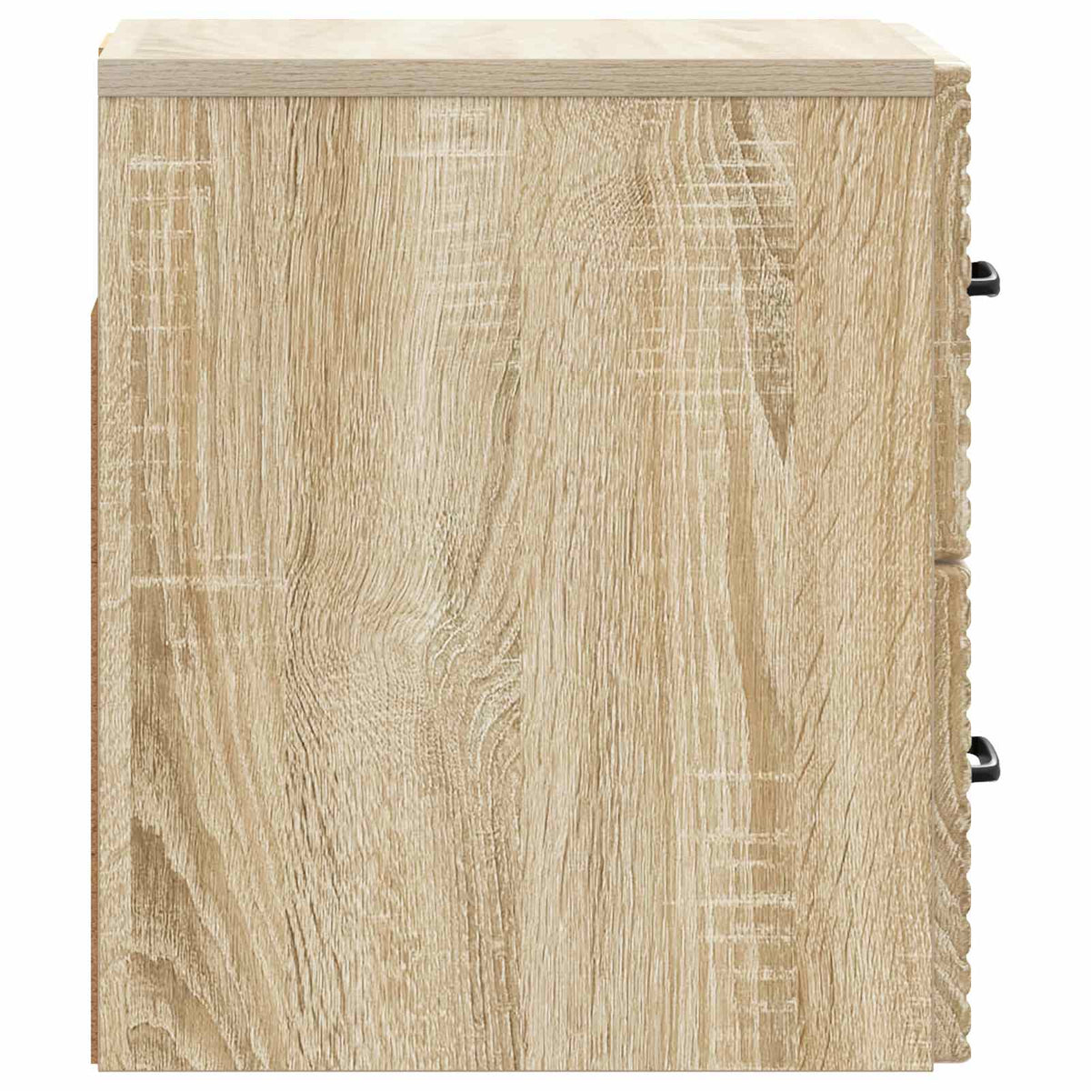 vidaXL Wall-Mounted Bedside Cabinet 2 pcs Sonoma Oak 34.5 x 33 x 40 cm