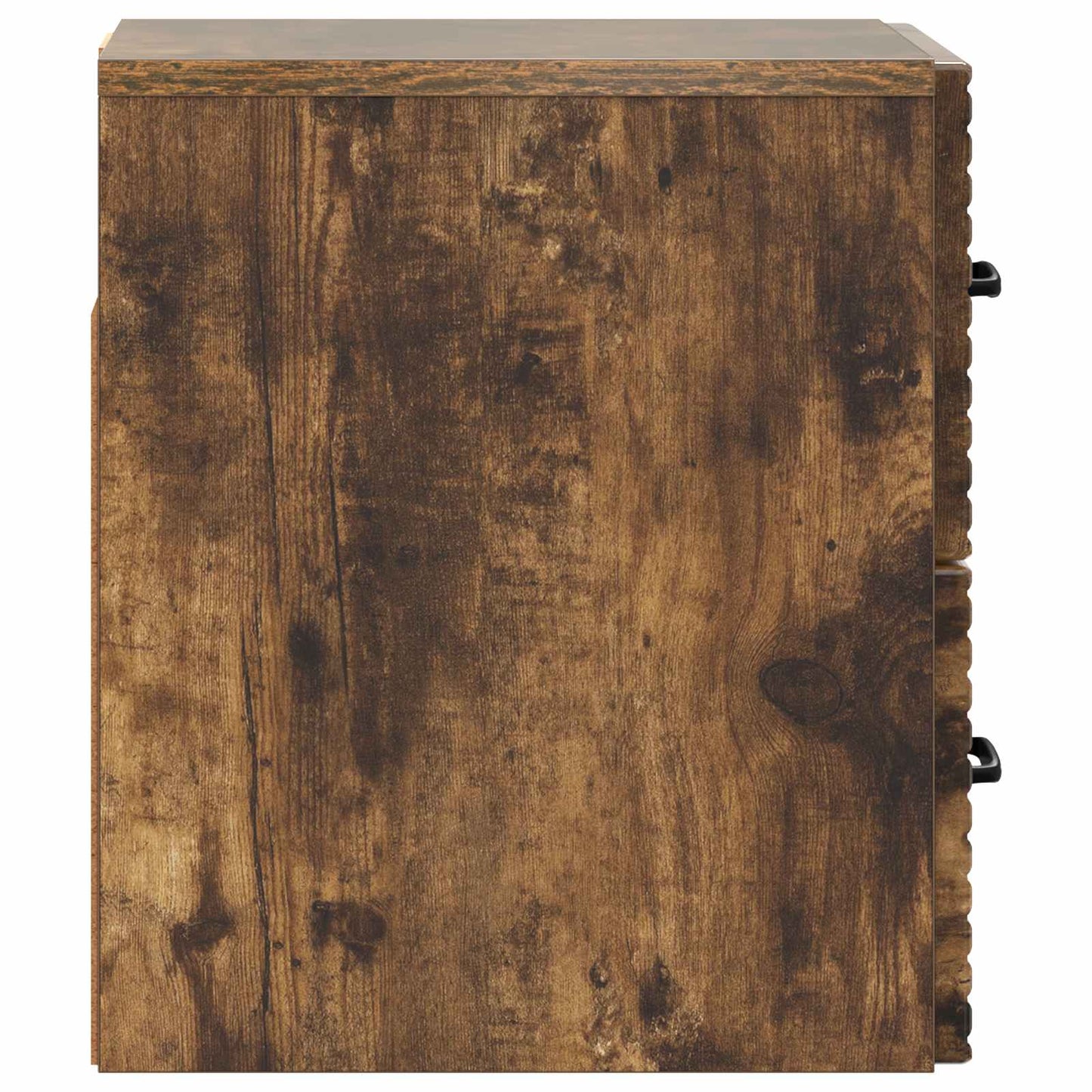 vidaXL Wall-Mounted Bedside Cabinet Smoked Oak 34.5 x 33 x 40 cm