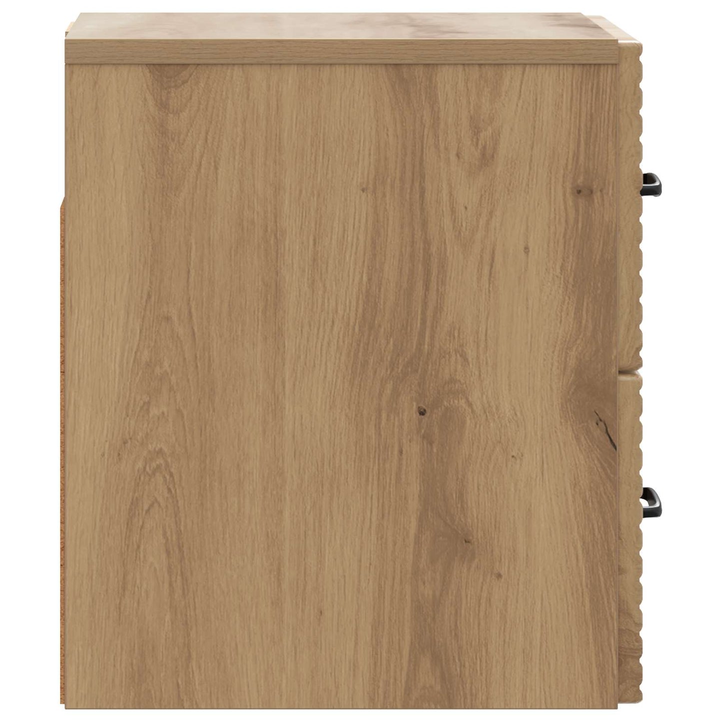 vidaXL Wall-Mounted Bedside Cabinet 2 pcs Artisan Oak