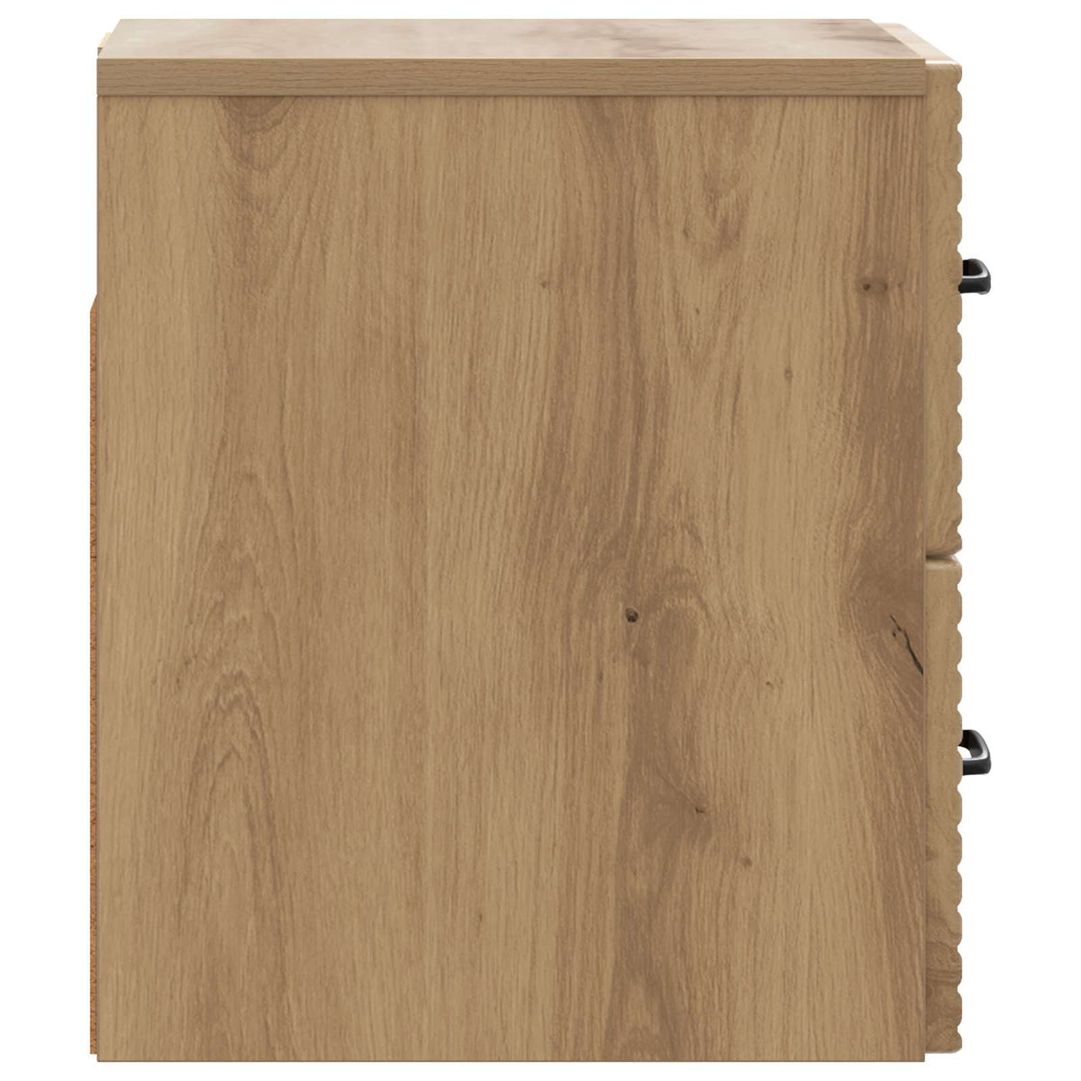 vidaXL Wall-Mounted Bedside Cabinet 2 pcs Artisan Oak