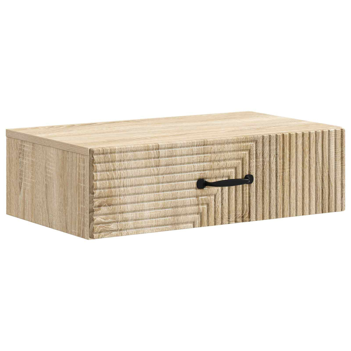 vidaXL Wall-Mounted Side Table 59 x 34.5 x 17 cm Engineered Wood