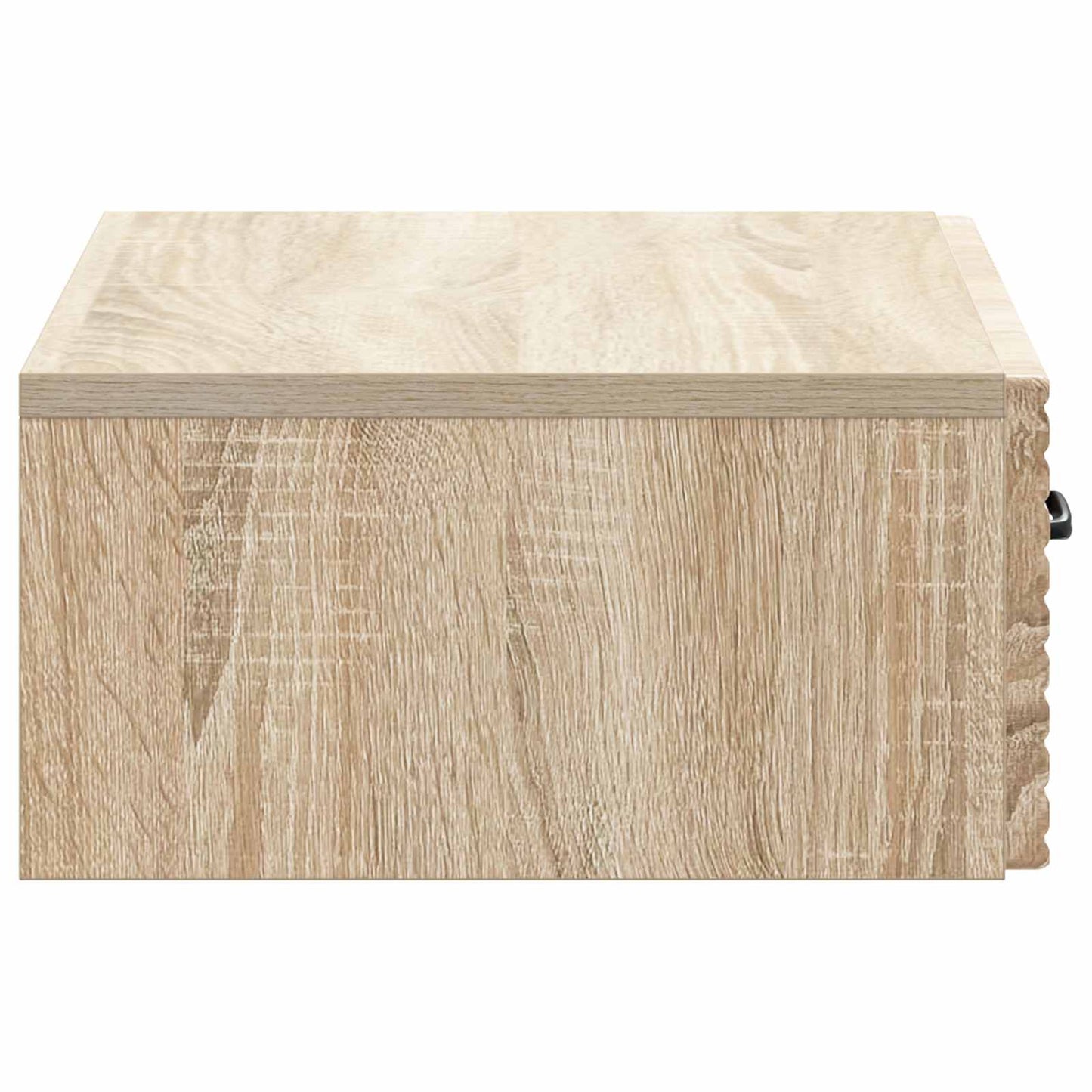 vidaXL Wall-Mounted Side Table Sonoma Oak 59 x 34.5 x 17 cm