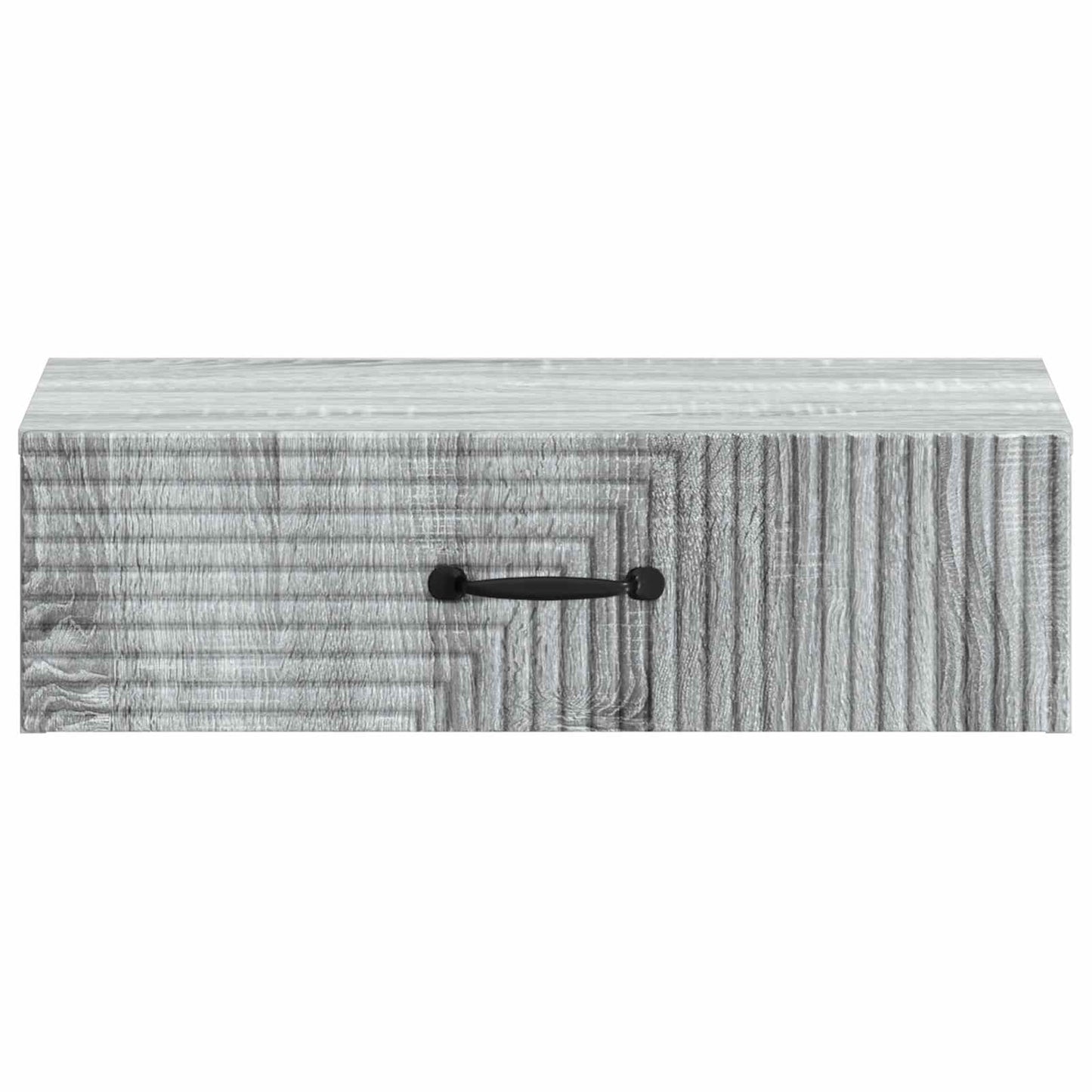 vidaXL Wall-Mounted Side Table Grey Sonoma 59 x 34.5 x 17 cm