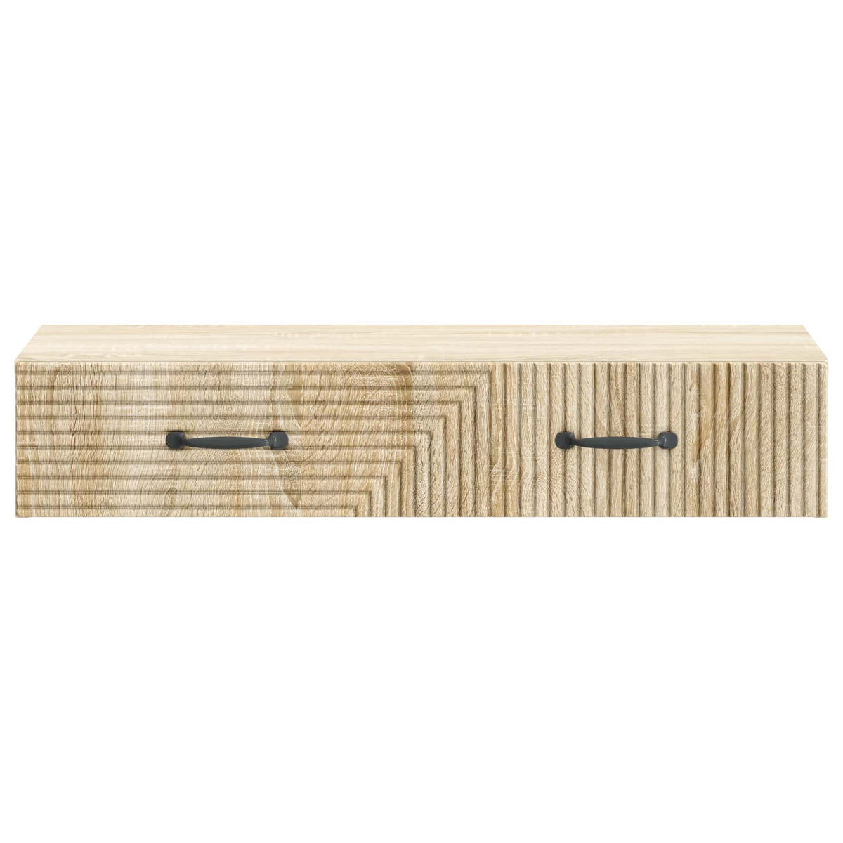 vidaXL Wall-Mounted Side Table 87.5 x 34.5 x 17 cm Engineered Wood