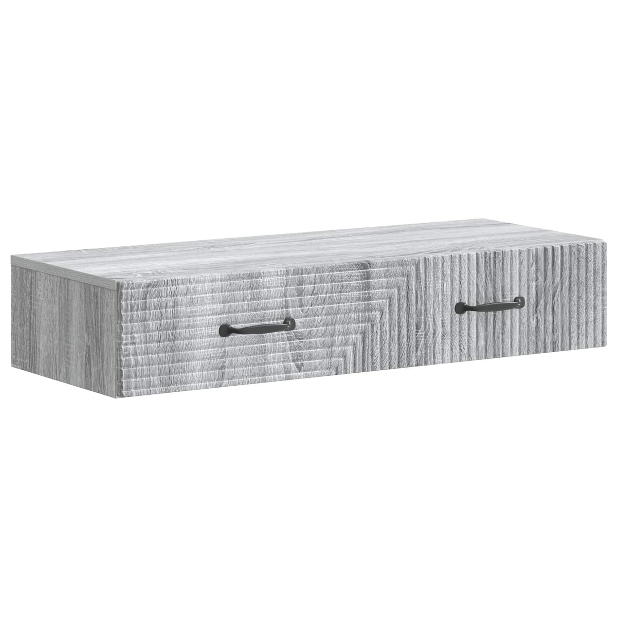 vidaXL Wall-Mounted Side Table 87.5 x 34.5 x 17 cm Engineered Wood