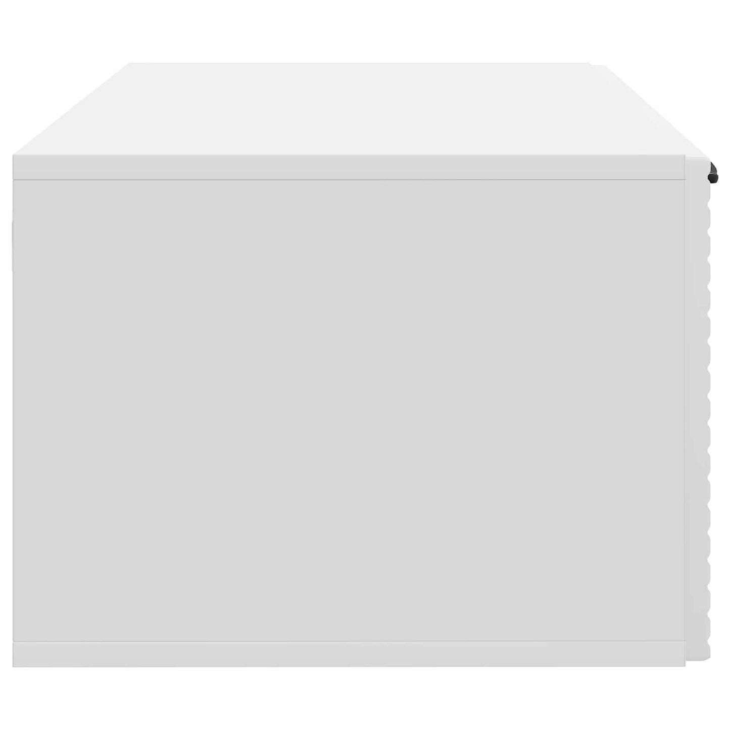 vidaXL Wall-Mounted TV Cabinet White 59.5 x 41 x 30 cm Engineered Wood