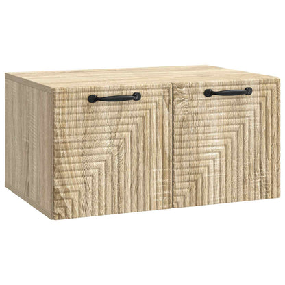 vidaXL Wall-Mounted TV Cabinet Sonoma Oak 59.5 x 41 x 30 cm