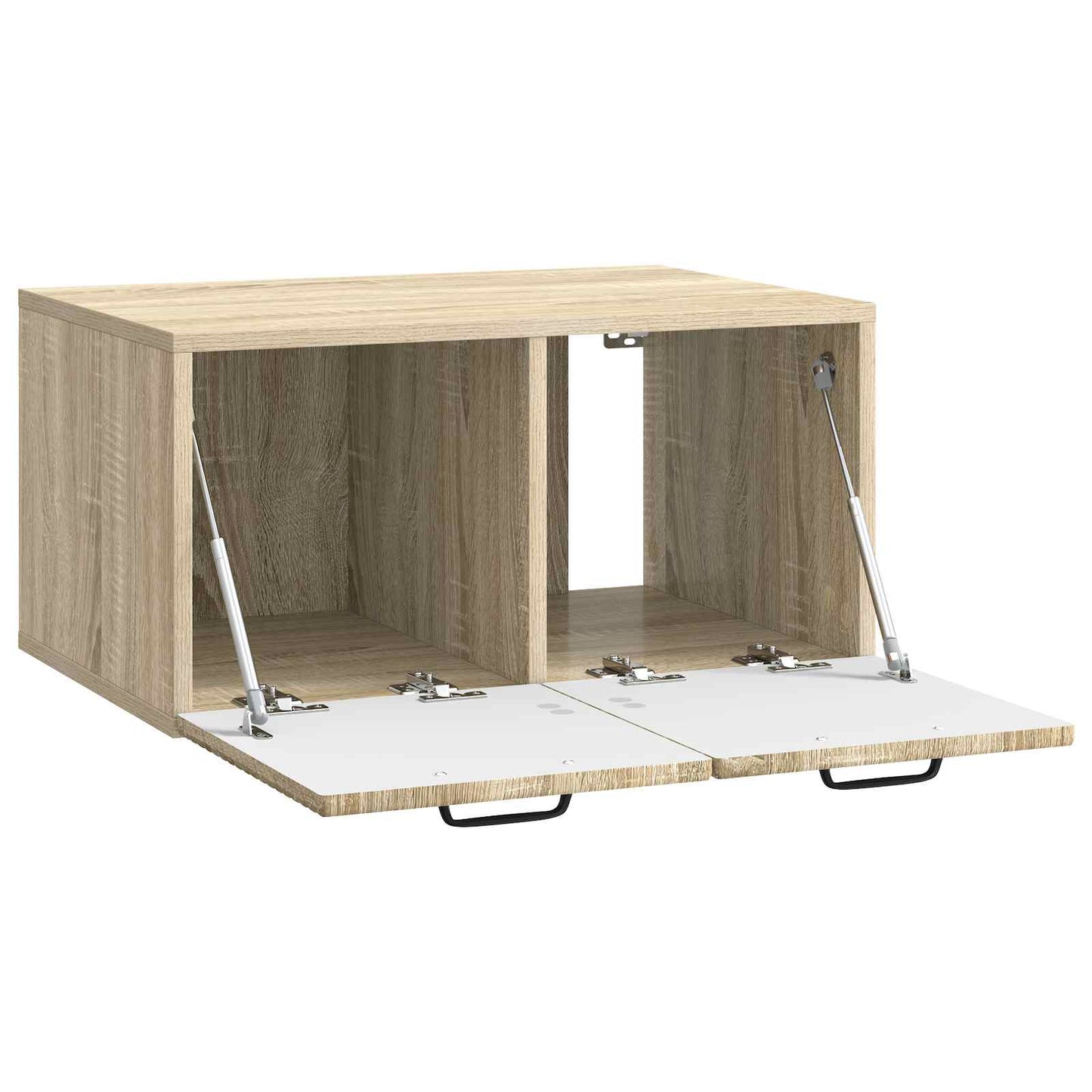 vidaXL Wall-Mounted TV Cabinet Sonoma Oak 59.5 x 41 x 30 cm
