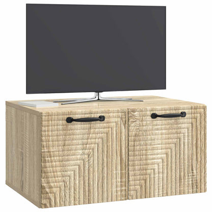 vidaXL Wall-Mounted TV Cabinet Sonoma Oak 59.5 x 41 x 30 cm